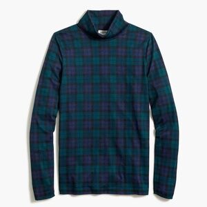 Brand New J. Crew Factory Printed Tissue Turtleneck Women's